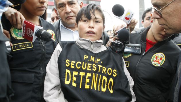 Alejos Dominguez fue capturada el pasado 22 de setiembre. (Perú21)