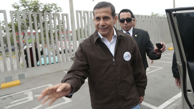 Humala reiteró que su gobierno no blindará los actos de corrupción y se distanció de su socio de Perú Posible. (César Fajardo)