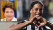 Ronaldinho agradece a Dilma Rousseff mensaje de apoyo tras lesión