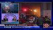 Incendio destruye almacén en Surco