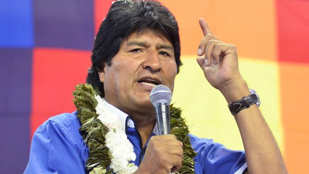 Evo Morales se muestra optimista con proyecciones. (EFE)