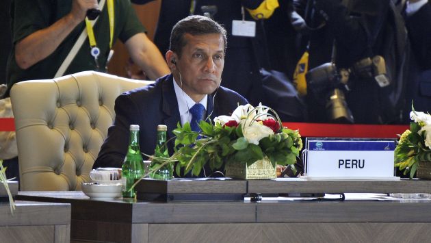 Ollanta Humala reveló en Tailandia su proyecto de nuevo ministerio. (Andina)