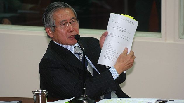 Abogado de Alberto Fujimori dijo que buscarán cambiar setencia por delitos de lesa humanidad. (Difusión)