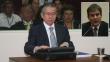 Alberto Fujimori acusó al ministro Figallo de querer expropiar sus memorias
