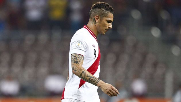 POLÉMICA. Guerrero no jugará con Perú pero sí con el ‘Timao’. (Reuters)
