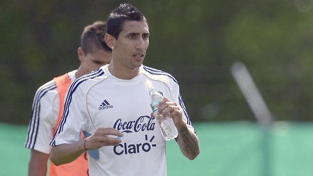 Ángel Di María jugará ante Perú. (AP)
