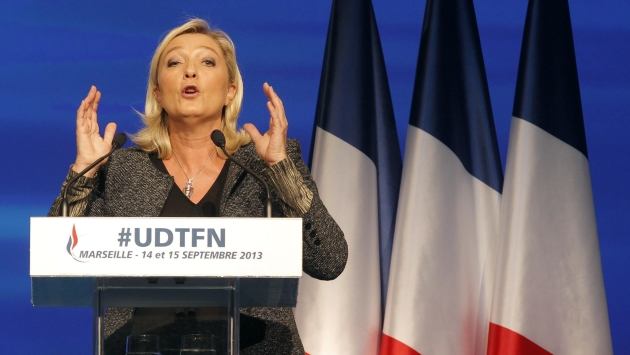 Marine Le Pen, líder del frente. (Reuters)