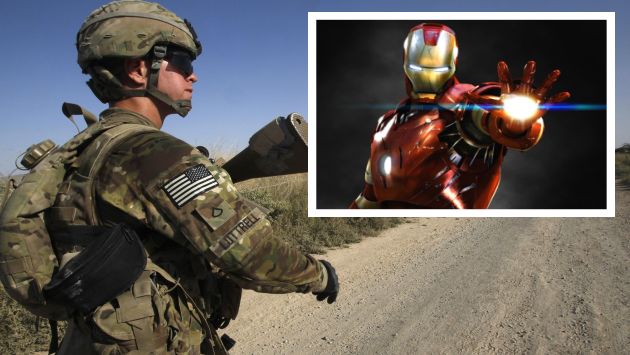 Quieren que soldados tengan una armadura avanzada, como la de Iron Man. (Reuters/USI)