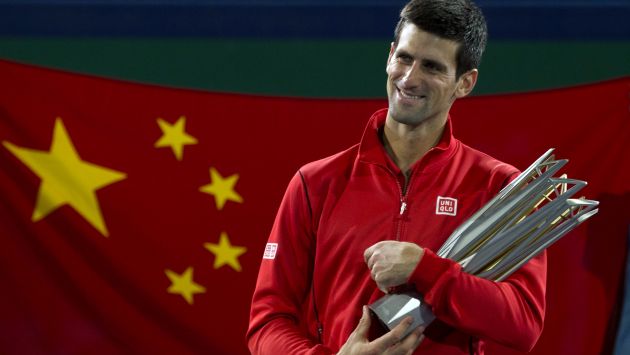 Novak Djokovic gana su decimoquinto título en Masters 1000. (AP)