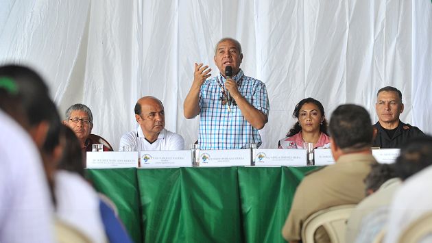 Pedraza firmó tres convenios en Iquitos. (Difusión)