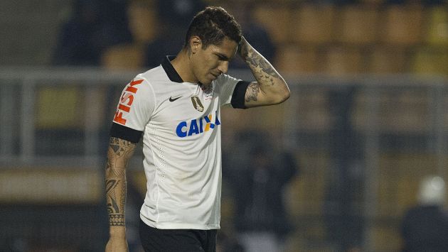 Paolo Guerrero espera alinear en el próximo cotejo del Corinthians. (Difusión)