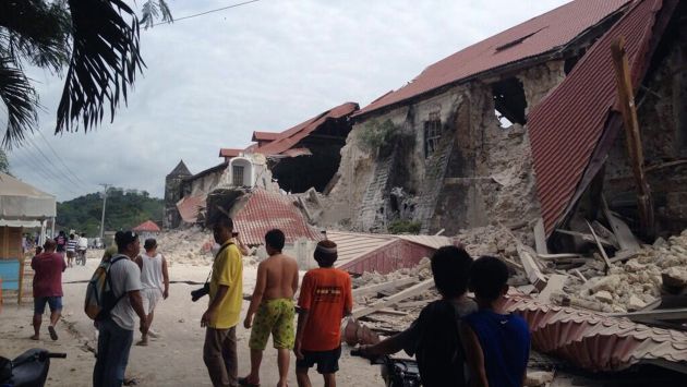 Varias estructuras se derrumbaron. (AFP)