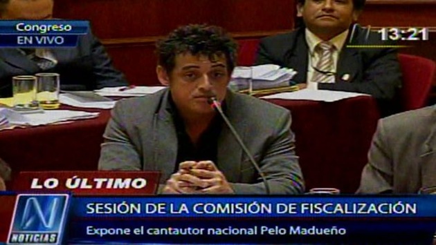 Madueño se presentó en Comisión de Fiscalización. (Canal N)