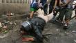 Polícía herido durante desalojo en La Parada "indignado" por fallo