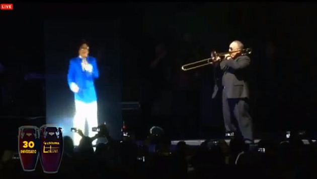 Héctor Lavoe y Willie Colón juntos en el escenario. (Youtube)