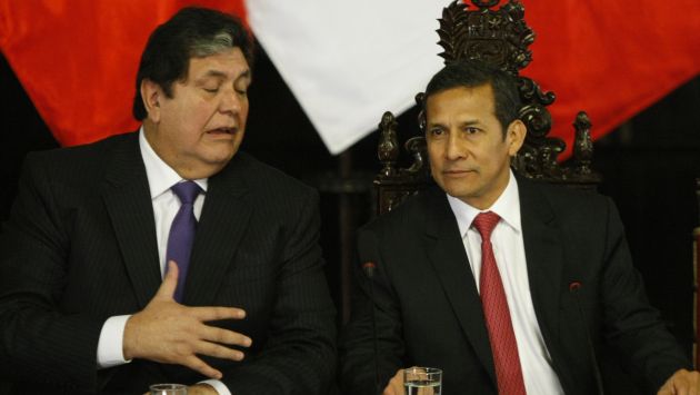 Alan García sigue disparando desde las redes sociales contra Ollanta Humala. (Perú21)