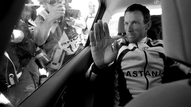 Lance Armstrong fue despojado de sus siete Tour de France tras conocerse que hizo trampa. (AP)