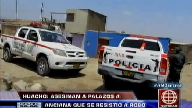 Anciana falleció en el hospital tras el brutal ataque. (Captura de TV)