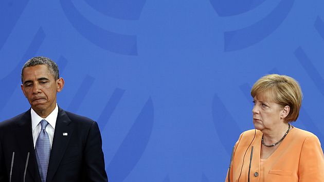 Tensas relaciones entre Alemania y Estados Unidos por escándalo de espionaje. (Reuters)