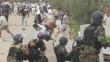 Ayacucho: Cuatro policías heridos por enfrentamiento con mineros ilegales