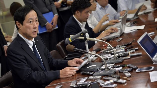 Presidente del banco Mizuho, Yasuhiro Sato, se disculpó hace poco por préstamos a yakuzas.