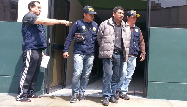 Portocarrero Vera está detenido en la Comisaría de San Borja. (Shirley Ávila)