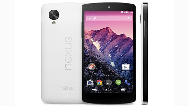 Este Nexus fue fabricado por LG y tiene un procesador Snapdragon 800 corriendo a 2.2 GHz. (AP)