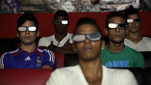 Salas de cine privadas fueron prohibidas por el Gobierno cubano. (AP)