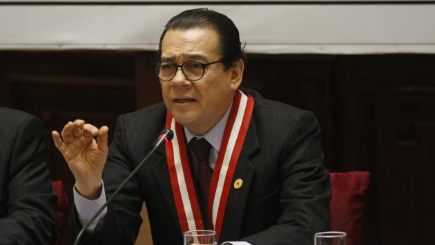 Enrique Mendoza pidió a los jueces mayor celeridad en los juicios sobre temas previsionales. (Perú21)