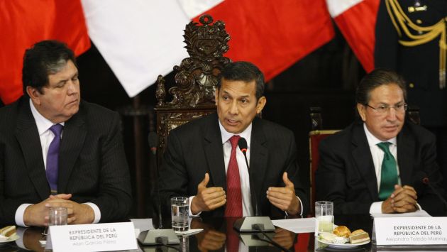 Alan García y Alejandro Toledo son investigador en el Ministerio Público. (Perú21)
