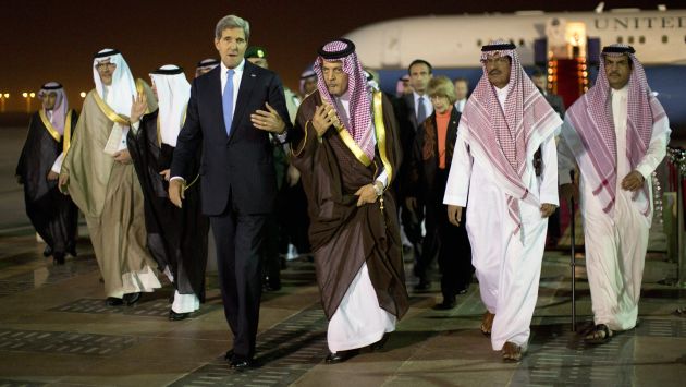 John Kerry en Medio Oriente. (AFP)