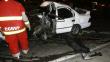 Huacho: Choque entre ómnibus y colectivo deja cuatro muertos