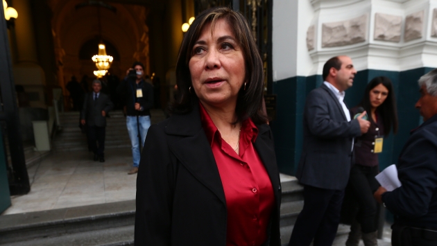 Martha Chávez debe retirarse de subgrupo de DDHH por dignidad, asegura Bambarén. (Rafael Cornejo)