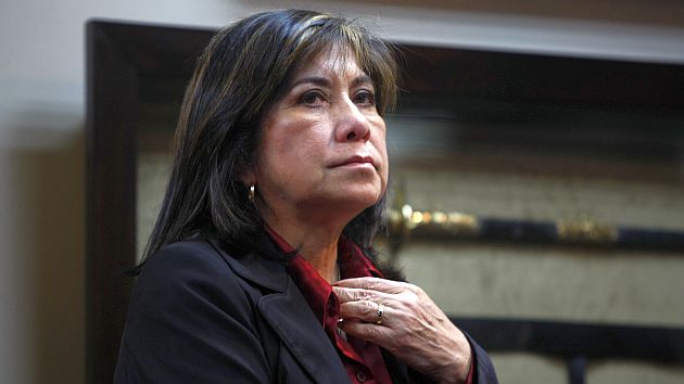 La designación de Martha Chávez quedó  en el limbo. (USI)