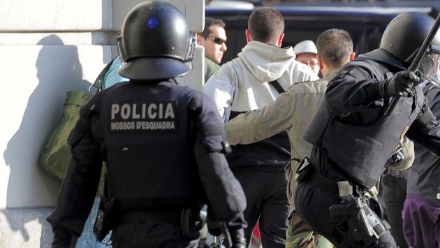 Policía de España trasladará a la mujer a Madrid. (AFP/Referencial)