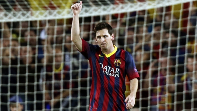 VOLVIÓ SU CLASE. Messi no marcaba un gol desde el 22 de octubre. (Agencias)