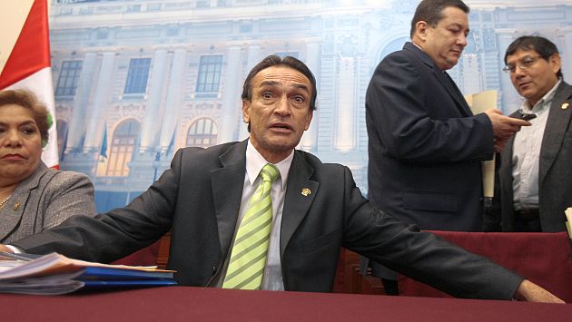 Héctor Becerril se pronunció sobre sanción a Fujimori. (David Vexelman)