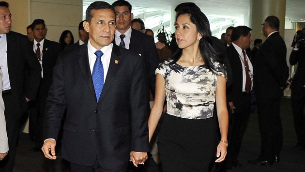 La oposición asegura que Nadine Heredia y Ollanta Humala cogobiernan. (Trome)