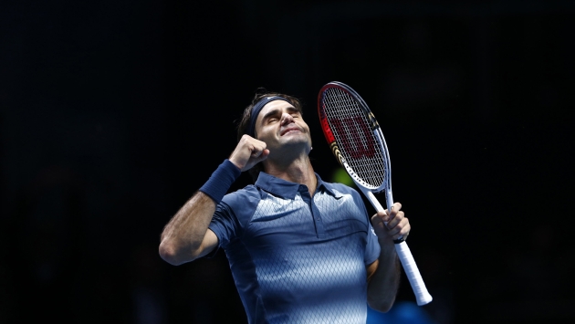 Superior. Federer vino de menos a más en duelo ante ‘Delpo’. (Reuters)