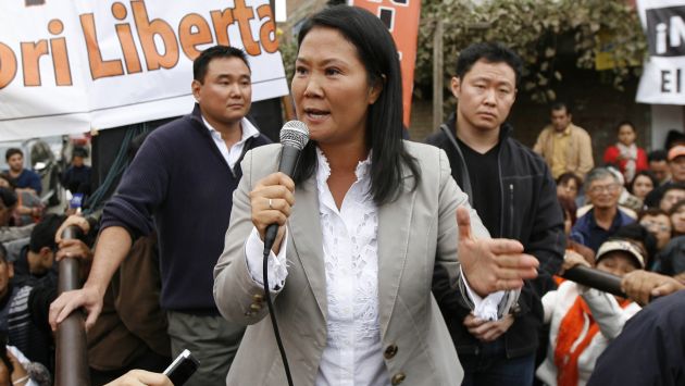 Keiko Fujimori ganaría elecciones. (Perú21)