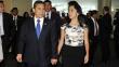 Ollanta Humala: “Trabajamos de la mano con Nadine Heredia”