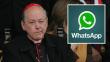 Juan Luis Cipriani critica uso excesivo del Whatsapp y redes sociales