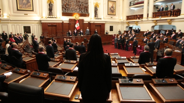 Pleno del Parlamento aún no recibe propuesta concreta de comisión especial. (Martín Pauca)