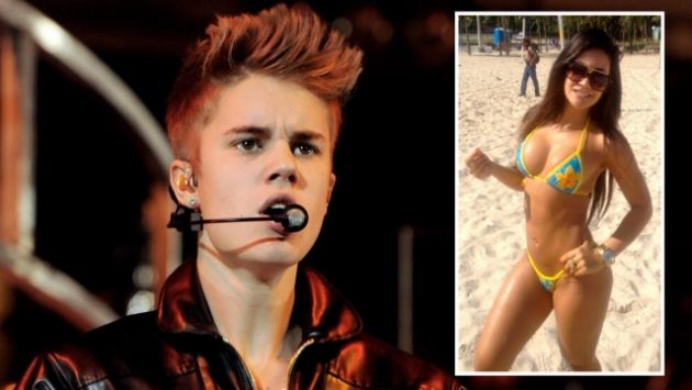 Justin Bieber pasó una noche loca con Tatiana Neves. (AFP/Internet)