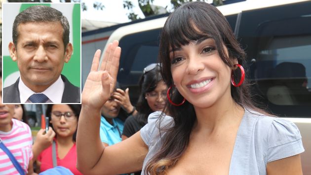 Tatiana Astengo le salió al frente a Ollanta Humala como ‘Reina Pachas’. (USI)