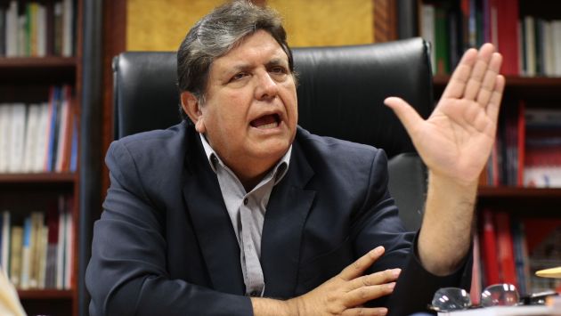 Alan García se sumó a las críticas por caso López Meneses. (USI)