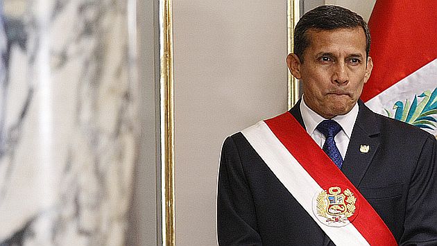 Ollanta Humala enfrenta su peor crisis política desde que asumió el poder. (USI)