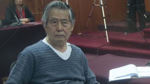 Alberto Fujimori vuelve a violar normas del INPE. (César Fajardo)