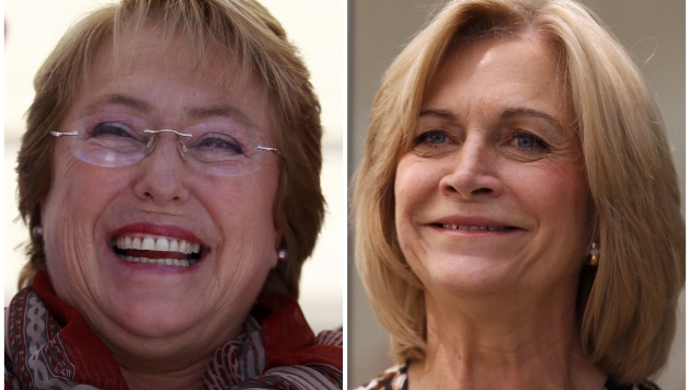 UNA LLEGARÁ AL PODER. Tres mujeres participan en estas elecciones, entre ellas Bachelet y Matthei. (Reuters)
