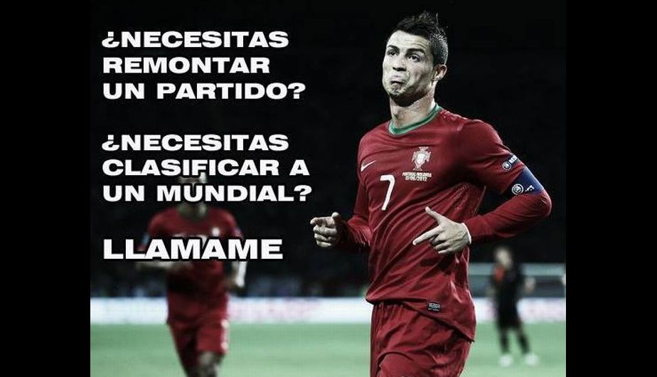 Pocos creían en que Cristiano Ronaldo iba a llevar de la mano a Portugal al Mundial Brasil 2014. (Internet)